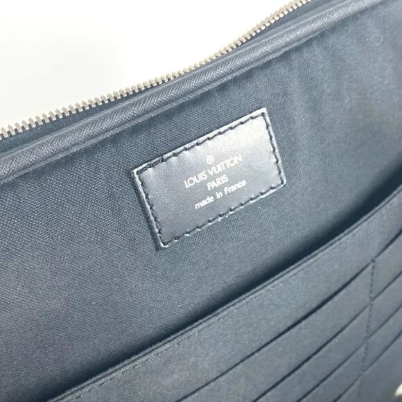 LOUIS VUITTON M30762 Taiga Tula 2WAY Shoulder Bag Document Briefcase Hand Bag - Picture 16 of 16